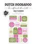 Dutch Doobadoo Die Cut Sheet A4 Wild Flowers text 474.007.028 (01-24)