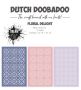 Dutch Doobadoo Mask art Floral delight 3st 15x24cm 470.784.307 (04-24)