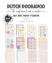 Dutch Doobadoo Papierset Get this party started 473.005.049 (08-23)