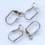 Ear wire with open ring platinum 4 PC 11808-4131