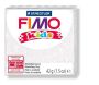 Fimo Kids pâte à modeler 42g de paillettes blanc 8030-052