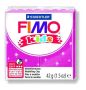 Fimo Kids pâte à modeler 42g paillettes rose 8030-262