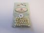 Glaswachs Perlen rund 6mm beige 35St 12277-7712