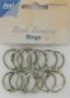 Joy! Crafts Boekbinders-ringen zilver 25mm 12st 430603/3921