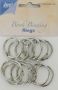 Joy! Crafts Boekbinders-ringen zilver 30mm 12st 430603/3922