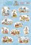 LeCrea - Decoration sheets Little Bunnies, H. Made 10sh A4 507.934