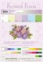 LeCrea - Flower Foam assort. 1, 6 vel A4 pastel 25.4056 0.8mm