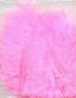 Marabou feathers Pink 15 PC 
