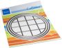 Marianne D Craftable Pixels Circle CR1651 circle 97mm, squares 22x22mm (03-24)
