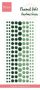 Marianne D Decoration Enamal dots - Duotone Groen PL4522 95x210cm (10-22)