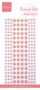 Marianne D Decoration Enamel dots - pink glitter PL4531 152 dots (03-24)