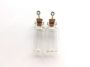 Mini glass bottles with cork & screw hanger 2 pcs 12423-2305 18x40mm