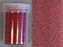 Mini pearls (zonder gat) 0,8-1,0mm rood 22 gram 12342-4204