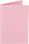 papicolor doppelkarte a6 baby pink 200grsb 6 st 309959 105x148 mm