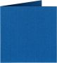 Papicolor Dub. kaart vierk. 13,2cm royal blauw 200gr-CV 6 st 310972 - 132x132 mm