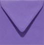 Papicolor Enveloppe Carrée 14cm violet foncé 105gr-CP 6 pc 303946 - 140x140 mm