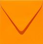 Papicolor Umschlag Quadrat 14cm orange 105gr-SB 6 St 303911 - 140x140 mm