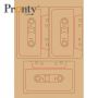 Pronty MDF Retro Cassette tapes 465.643.034 A5 (05-21)