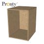 Pronty MDF Système de stockage Half Box 460.483.012 110x150x130mm - 4mm (03-23)