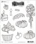 Ranger Dylusions Cling Stamp Set Bake It Yourself DYR80213 Dyan Reaveley (02-22)
