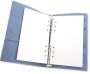 Ringbound Planner - pour papier A5-148x210mm - blue PU leather - Paper not included (10-20)
