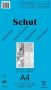 Schut Aquarel 250gr A4 bloc a 40 sheets Blue SCH11854 (11-21)