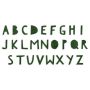 Sizzix Bigz XL Alphabet Die - Cutout Upper 662707 Tim Holtz