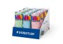 Staedtler triplus fineliner - pencil case round 20 pc pastel 334 PC20