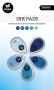 Studio Light Ink Pads Waterbased shades of Blue nr.02 SL-ES-INKP02 215x130mm