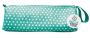 Studio Light Pencil Case Turquoise white dots Sign. Coll. nr.03 ABM-SI-PC03 120x320mm (04-24)