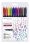 tombow brush pen fudenosuke hard set of 10 colours 19wsbh10p