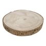 Tree bark disc round Paulownia with bark diameter +- 20cm H:+-2,3cm