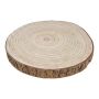 Tree bark disc round Paulownia with bark diameter +- 35cm H:+-2,3cm