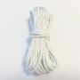 Waxed Cotton Cord round 2mm White 5m 12368-6801