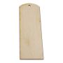 Wooden bookmark plywood 15cmx5cmx0,3cm
